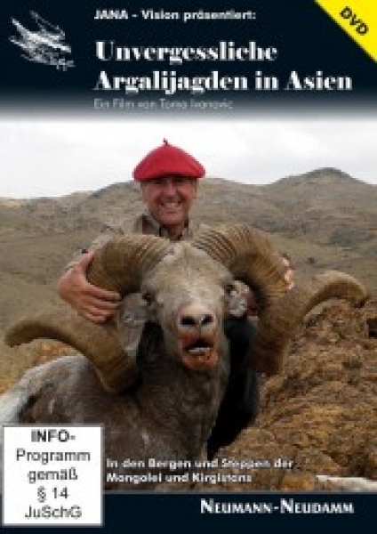 Jana Vision Jagdfilme DVD Nr. 12 Unvergessliche Argalijagden in Asien - In den Bergen und Steppen